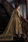 Erum Khan | Jahan Wedding 25 | Golden Glow by Erum Khan - Designer Dress  - Type : Ladies Clothes - Available at Libayah - 100% Original 