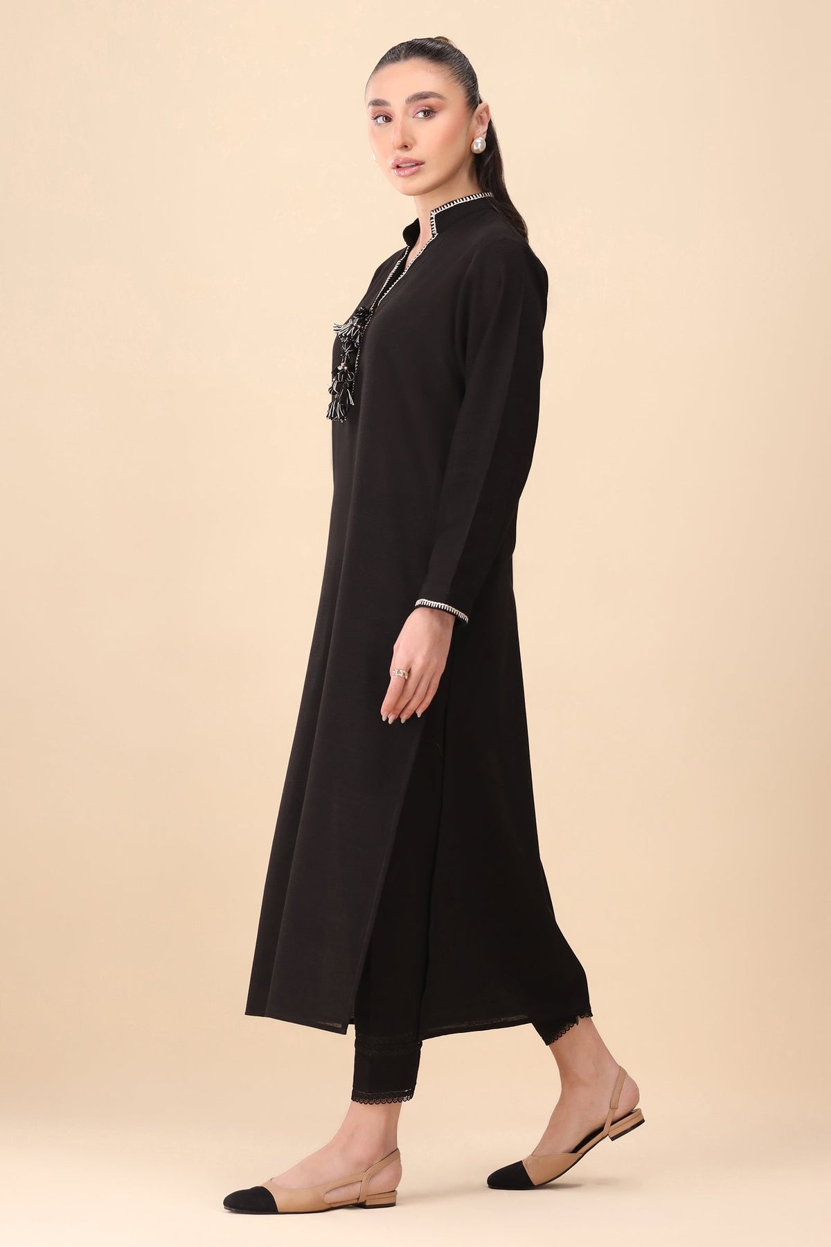 Zaha | Staples |NOIR (ZRW-21362) by Zaha - Designer Dress - Type: Ladies Clothes - Available at Libayah - 100% Original