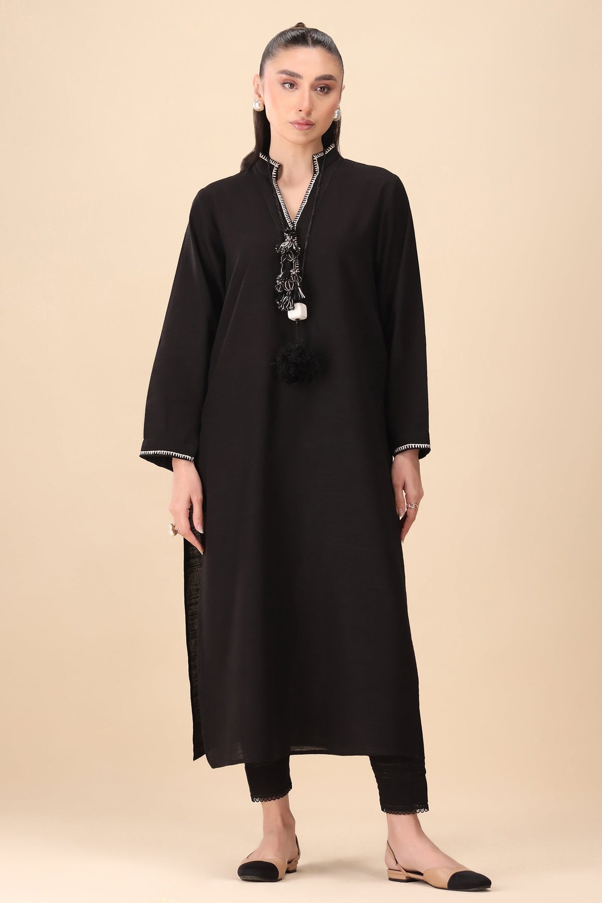 Zaha | Staples |NOIR (ZRW-21362) by Zaha - Designer Dress - Type: Ladies Clothes - Available at Libayah - 100% Original