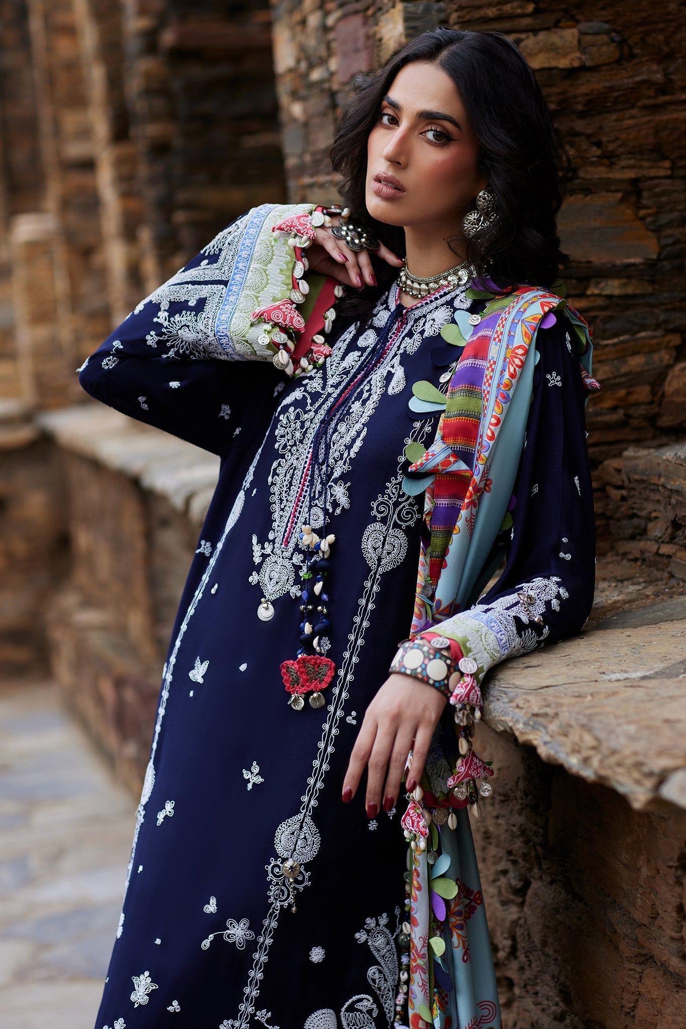 Elan | Winter Collection 24 | MAHROSH (EW24-06) by Elan - Designer Dress - Type: Ladies Clothes - Available at Libayah - 100% Original
