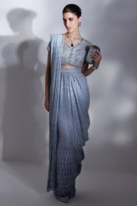 Elan | Luxury Wedding Wears | ECLAT GLACE (EP-21008) - Designer Dress - Type : Ladies Clothes - Available at Libayah - 100% Original
