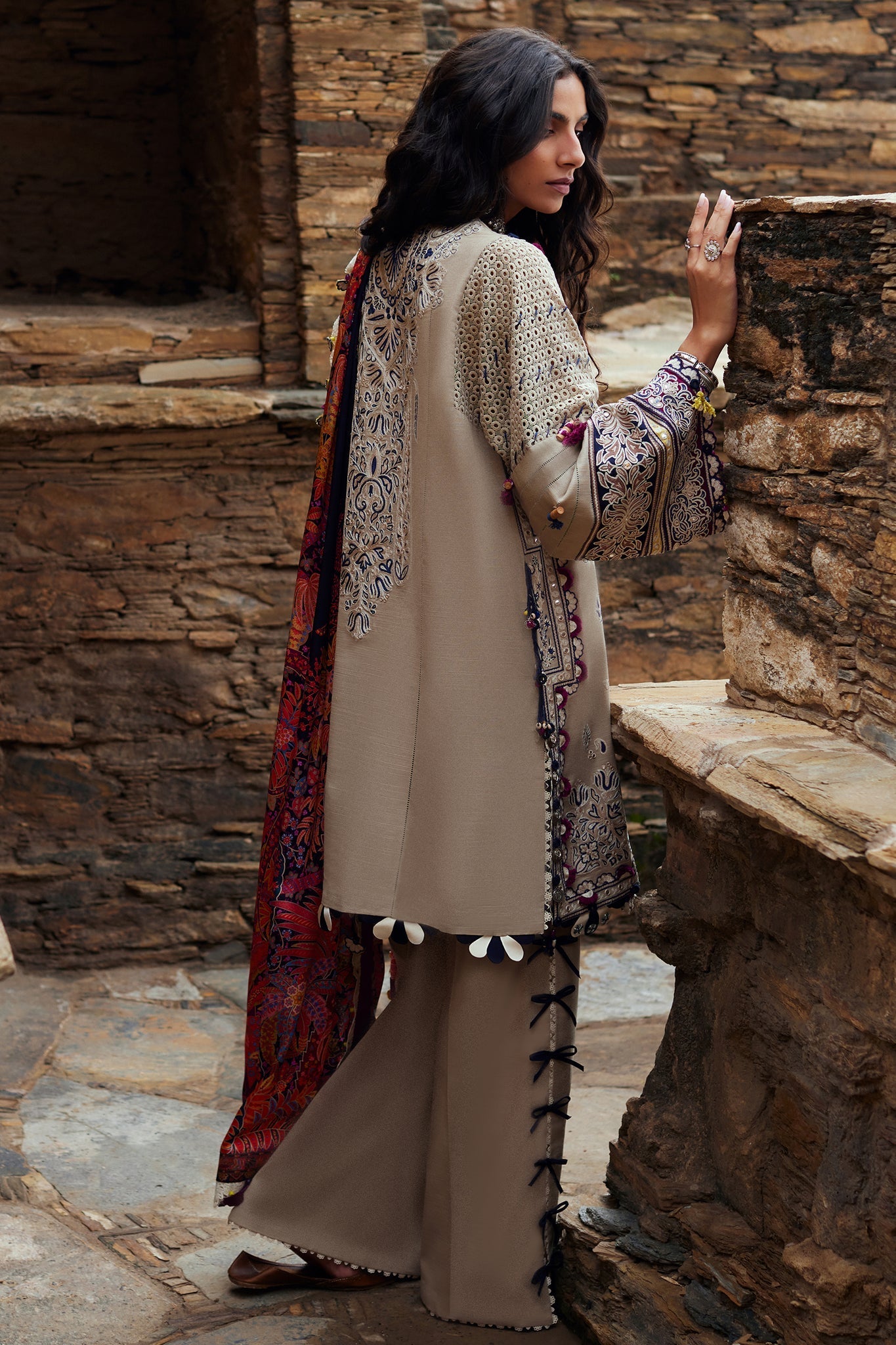 Elan | Winter Collection 24 | ARSIA (EW24-02) by Elan - Designer Dress - Type: Ladies Clothes - Available at Libayah - 100% Original