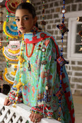 Zaha | Lawn 25 | ZARAAH (ZL25-08 B) by Zaha - Designer Dress - Type: Ladies Clothes - Available at Libayah - 100% Original