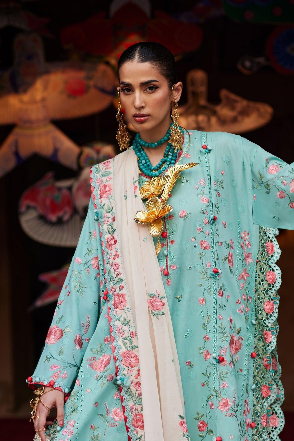 Afrozeh | Basic Pret 26 RTW | NACRE by Afrozeh - Designer Dress  - Type : Ladies Clothes - Available at Libayah - 100% Original 