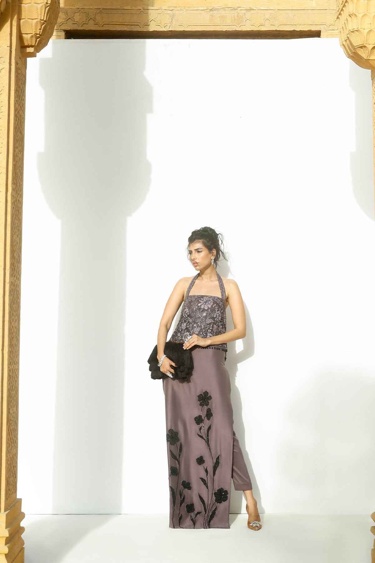 Erum Khan | Carvaan Formals | Maheen by Erum Khan - Designer Dress  - Type : Ladies Clothes - Available at Libayah - 100% Original 
