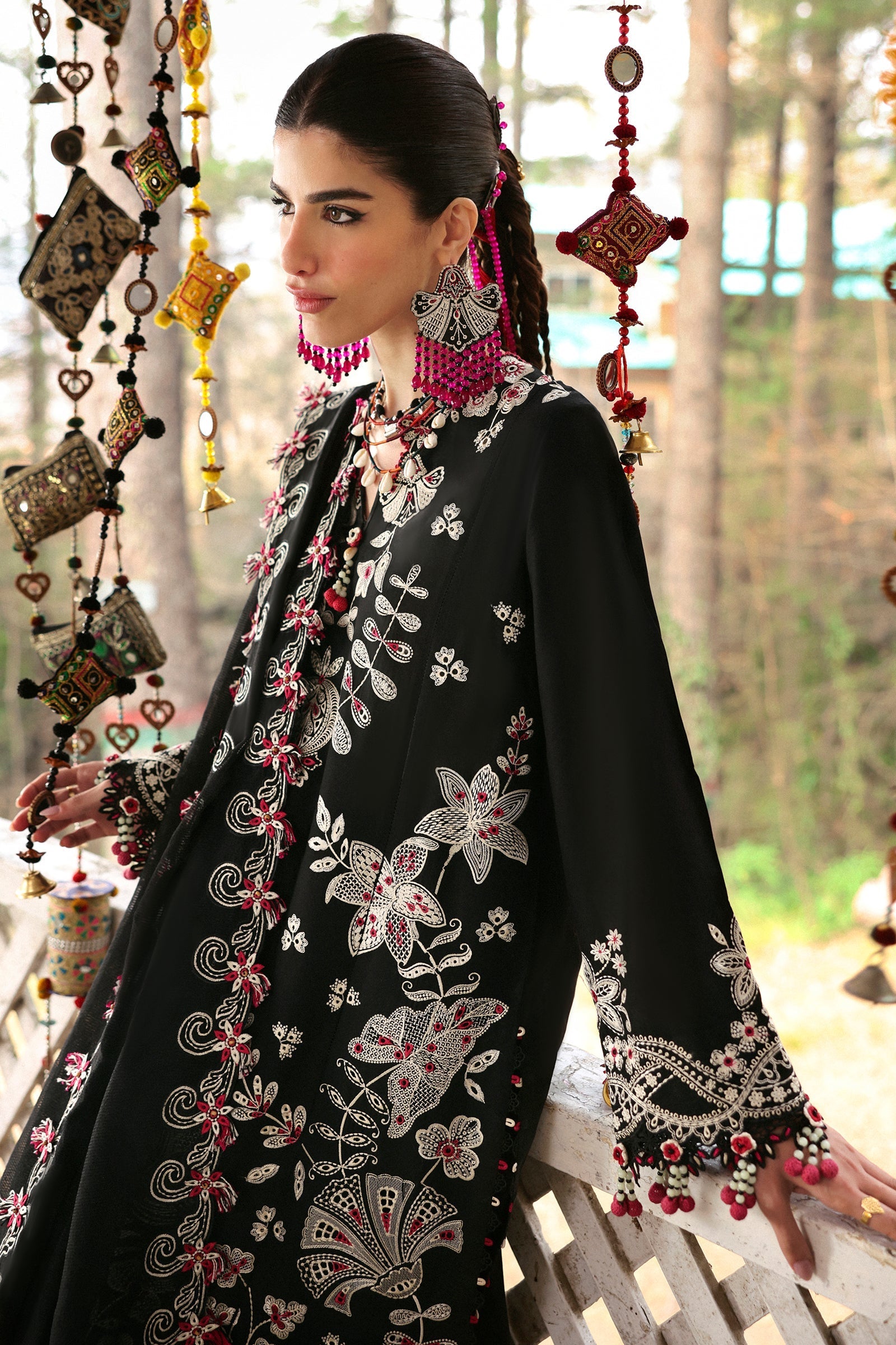 Zaha | Lawn 25 | AABROO (ZL25-05 B) by Zaha - Designer Dress - Type: Ladies Clothes - Available at Libayah - 100% Original