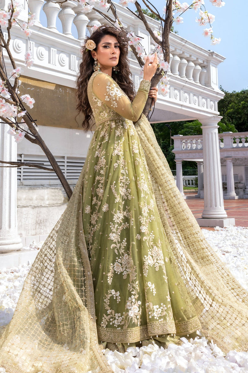 Erum Khan | Jahan Wedding 25 | Mint Glow by Erum Khan - Designer Dress  - Type : Ladies Clothes - Available at Libayah - 100% Original 