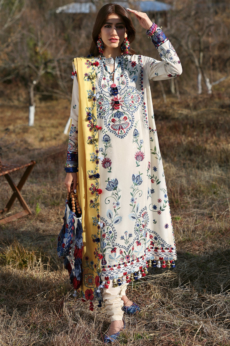 Zaha | Lawn 25 | KASHUR (ZL25-11 B) by Zaha - Designer Dress - Type: Ladies Clothes - Available at Libayah - 100% Original