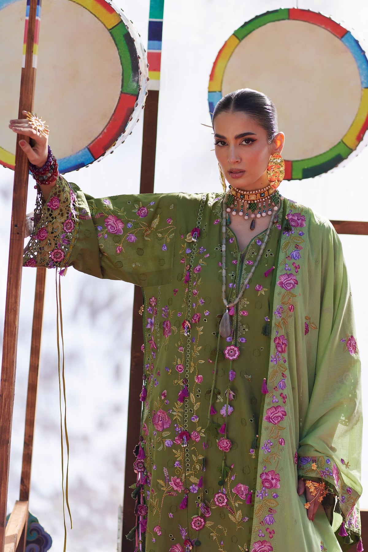 Afrozeh | Basic Pret 26 RTW | NACRE by Afrozeh - Designer Dress  - Type : Ladies Clothes - Available at Libayah - 100% Original 