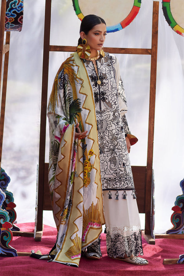 Afrozeh | Basic Pret 26 RTW | NACRE by Afrozeh - Designer Dress  - Type : Ladies Clothes - Available at Libayah - 100% Original 