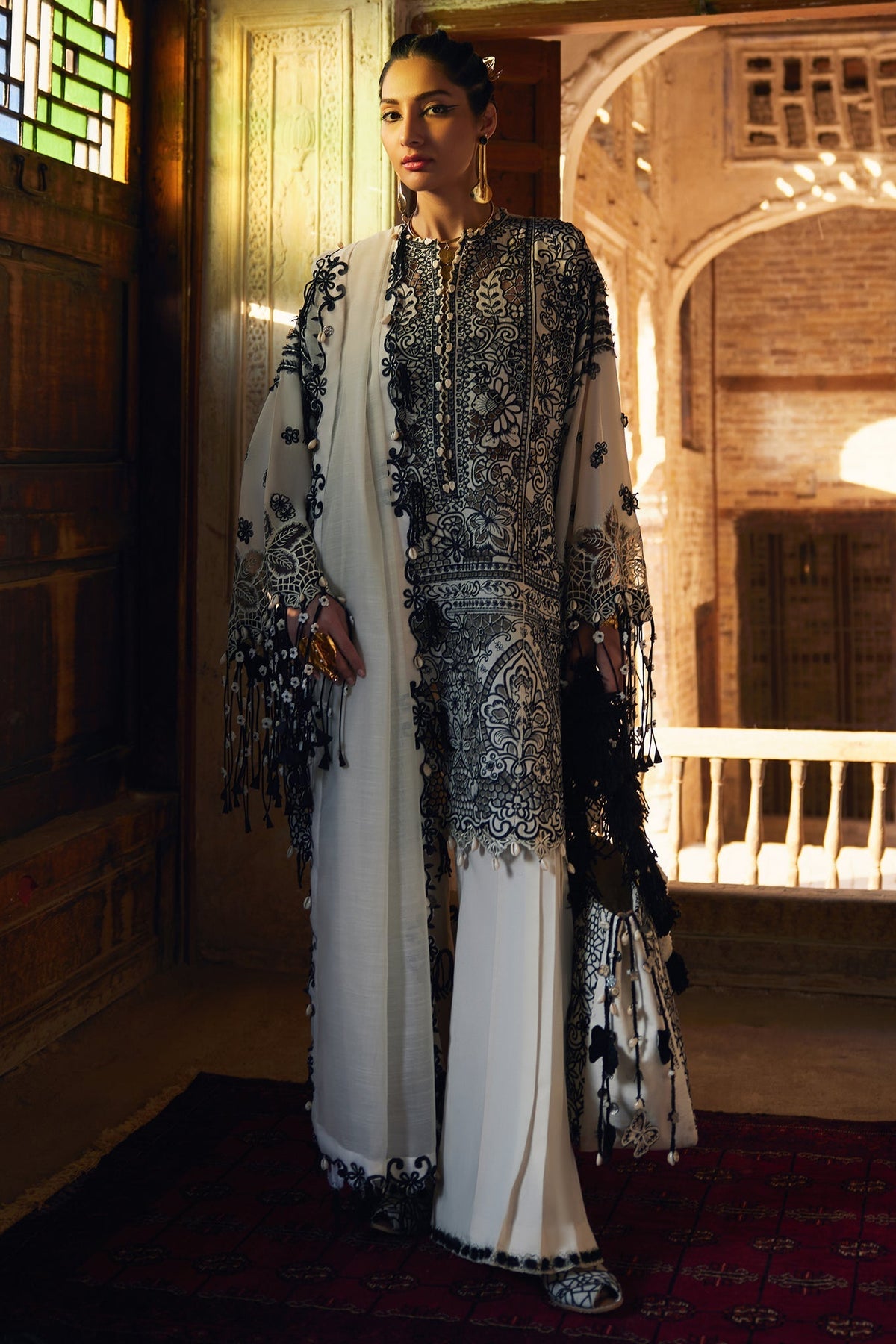 Elan | Luxury Lawn 25 | ISLA (EL25-02 B) by Elan - Designer Dress - Type: Ladies Clothes - Available at Libayah - 100% Original