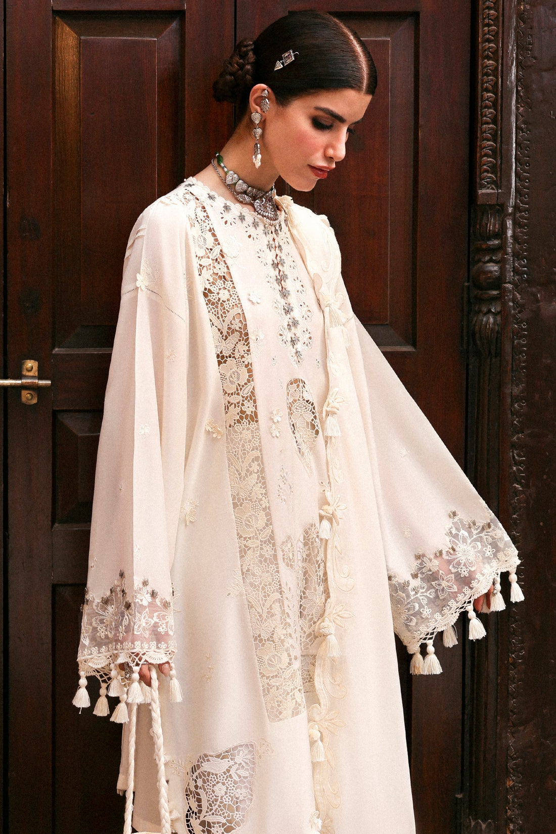 Zaha | Festive Lawn 25 | GULBAHAR (ZF-25-02) by Zaha - Designer Dress - Type: Ladies Clothes - Available at Libayah - 100% Original