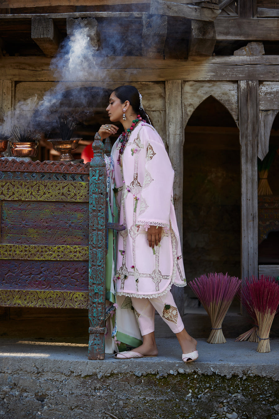 Afrozeh | Basic Pret 26 RTW | NACRE by Afrozeh - Designer Dress  - Type : Ladies Clothes - Available at Libayah - 100% Original 