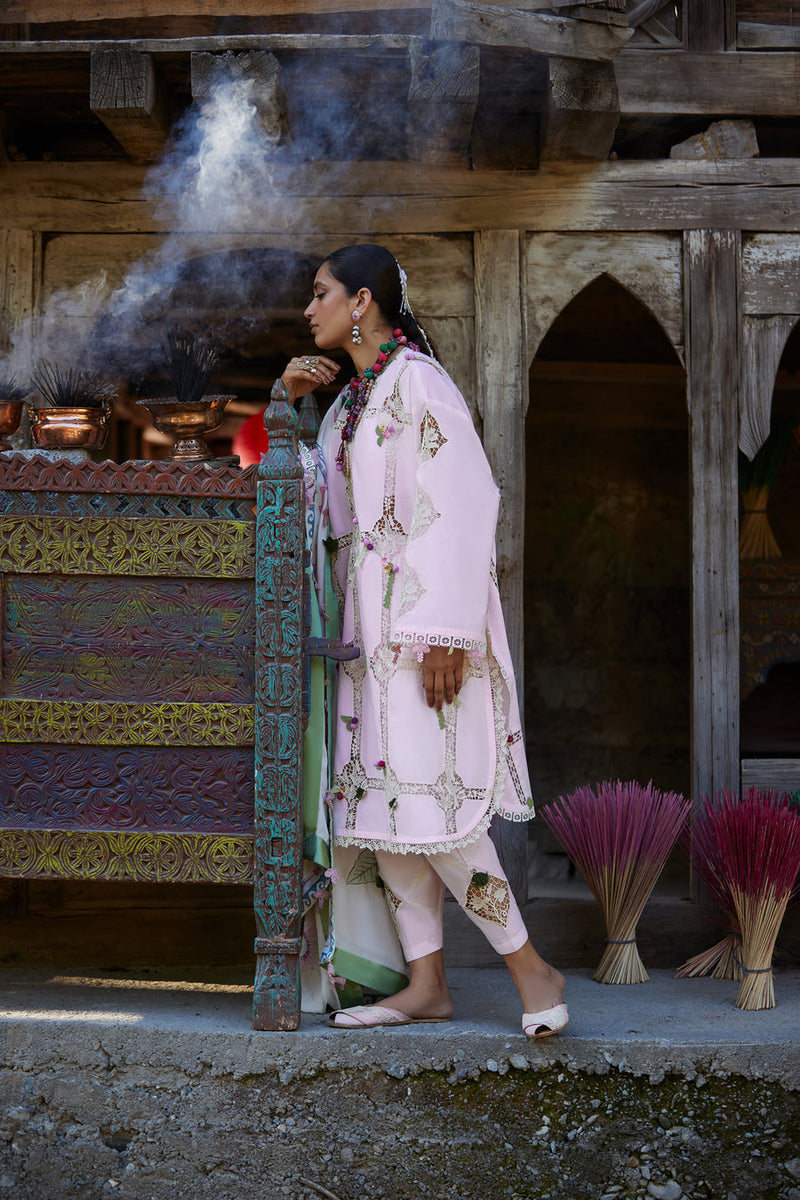 Afrozeh | Basic Pret 26 RTW | NACRE by Afrozeh - Designer Dress  - Type : Ladies Clothes - Available at Libayah - 100% Original 
