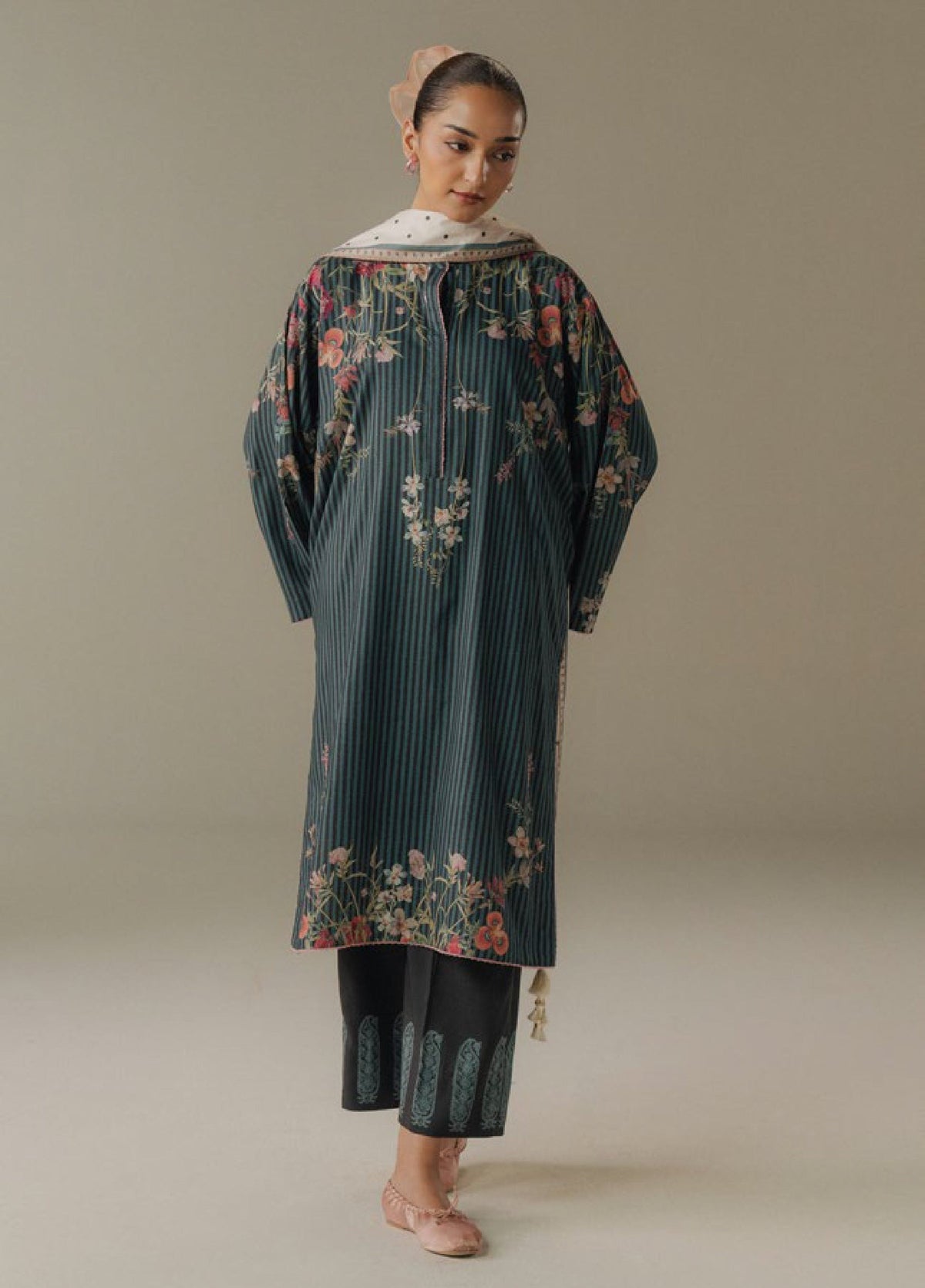 Zara Shahjahan | Coco Prints 25 | Amber Days-1B by Zara shahjahan - Designer Dress  - Type : Ladies Clothes - Available at Libayah - 100% Original 