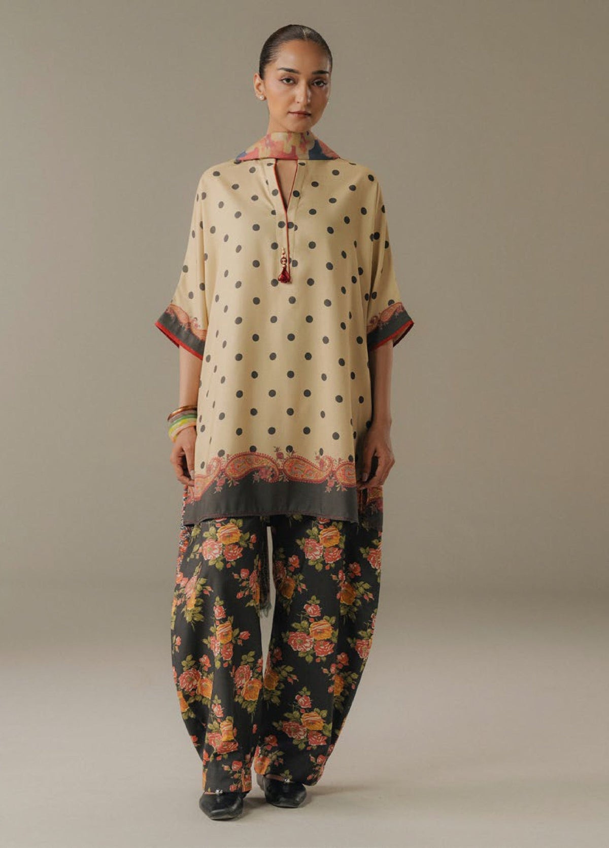 Zara Shahjahan | Coco Prints 25 | Paper Moon-3B by Zara Sahjahan - Designer Dress  - Type : Ladies Clothes - Available at Libayah - 100% Original 