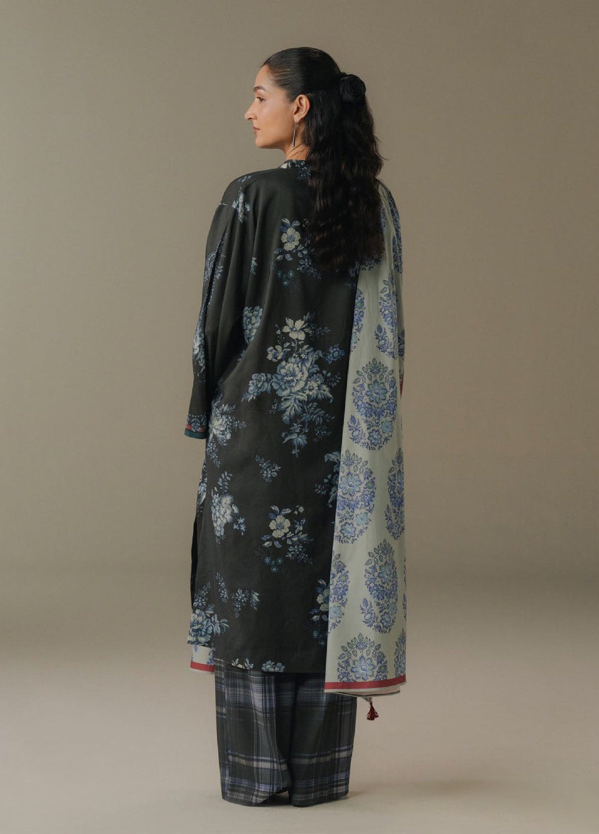 Zara Shahjahan | Coco Prints 25 | Hushed Ember-6B by Zara Shahjahan - Designer Dress  - Type : Ladies Clothes - Available at Libayah - 100% Original 