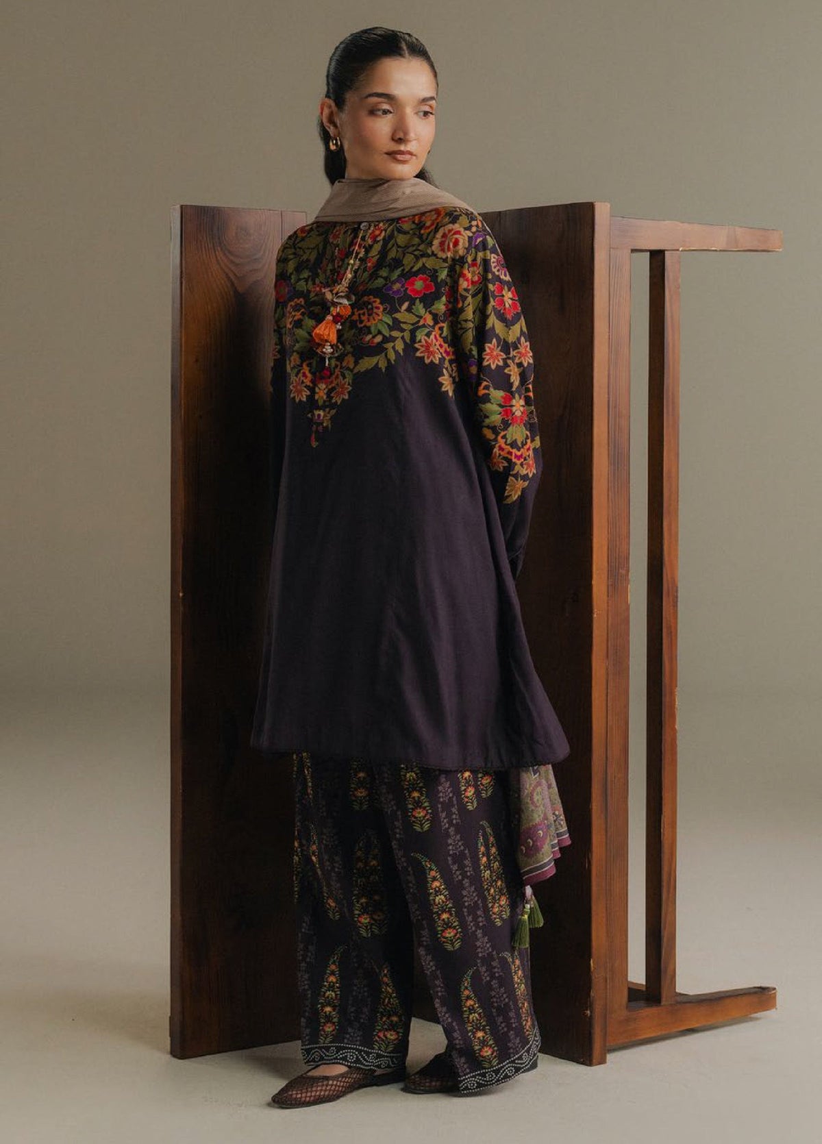 Zara Shahjahan | Coco Prints 25 | Autumn Line-10B by Zara Shahjahan - Designer Dress  - Type : Ladies Clothes - Available at Libayah - 100% Original 