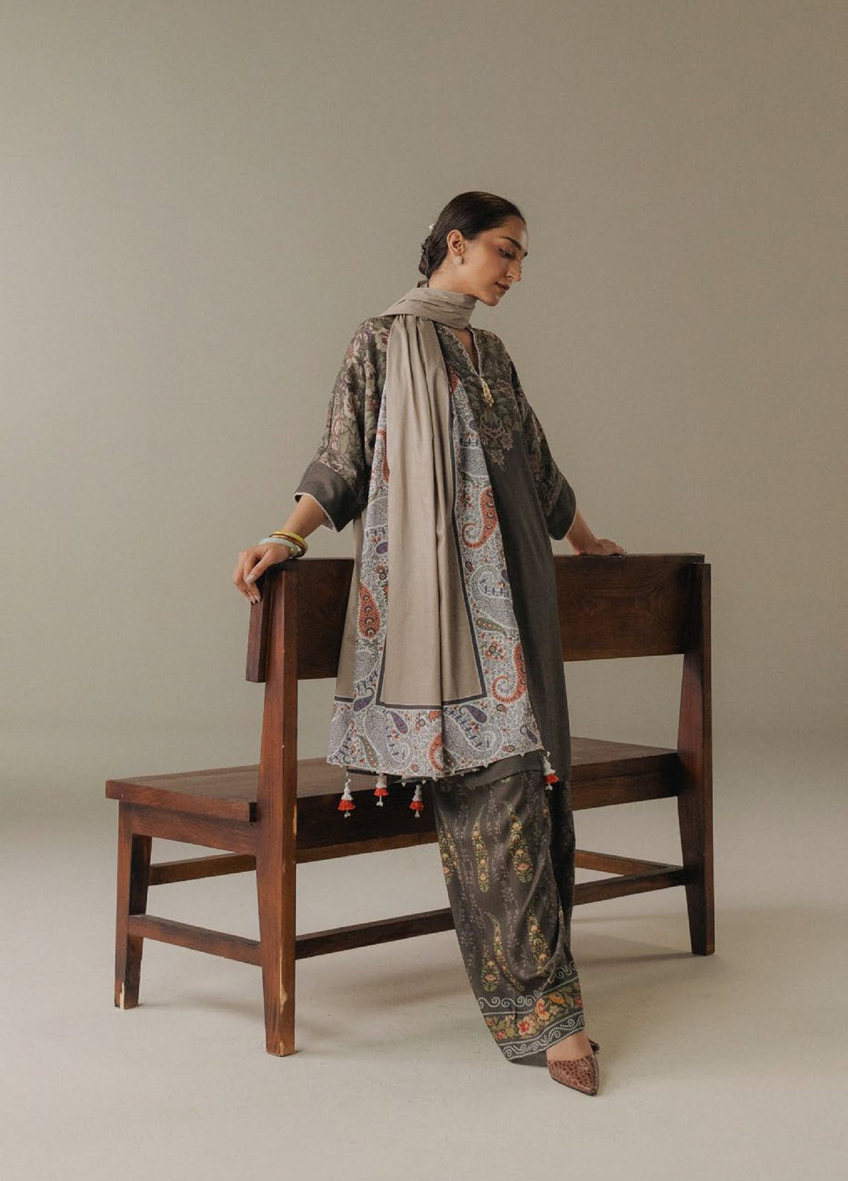 Zara Shahjahan | Coco Prints 25 | Autumn Line-10A by Zara shahjahan - Designer Dress  - Type : Ladies Clothes - Available at Libayah - 100% Original 