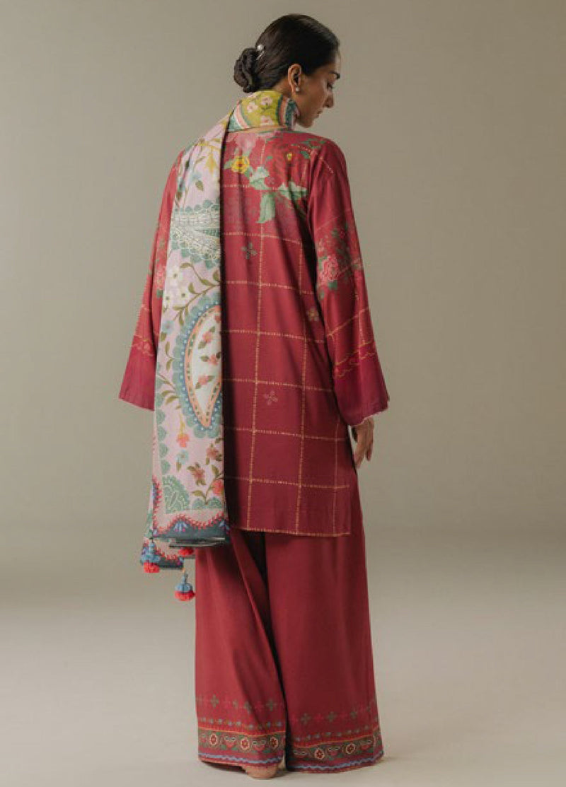 Zara Shahjahan | Coco Prints 25 |Olive Hour-5B by Zara Shahjahan - Designer Dress  - Type : Ladies Clothes - Available at Libayah - 100% Original 