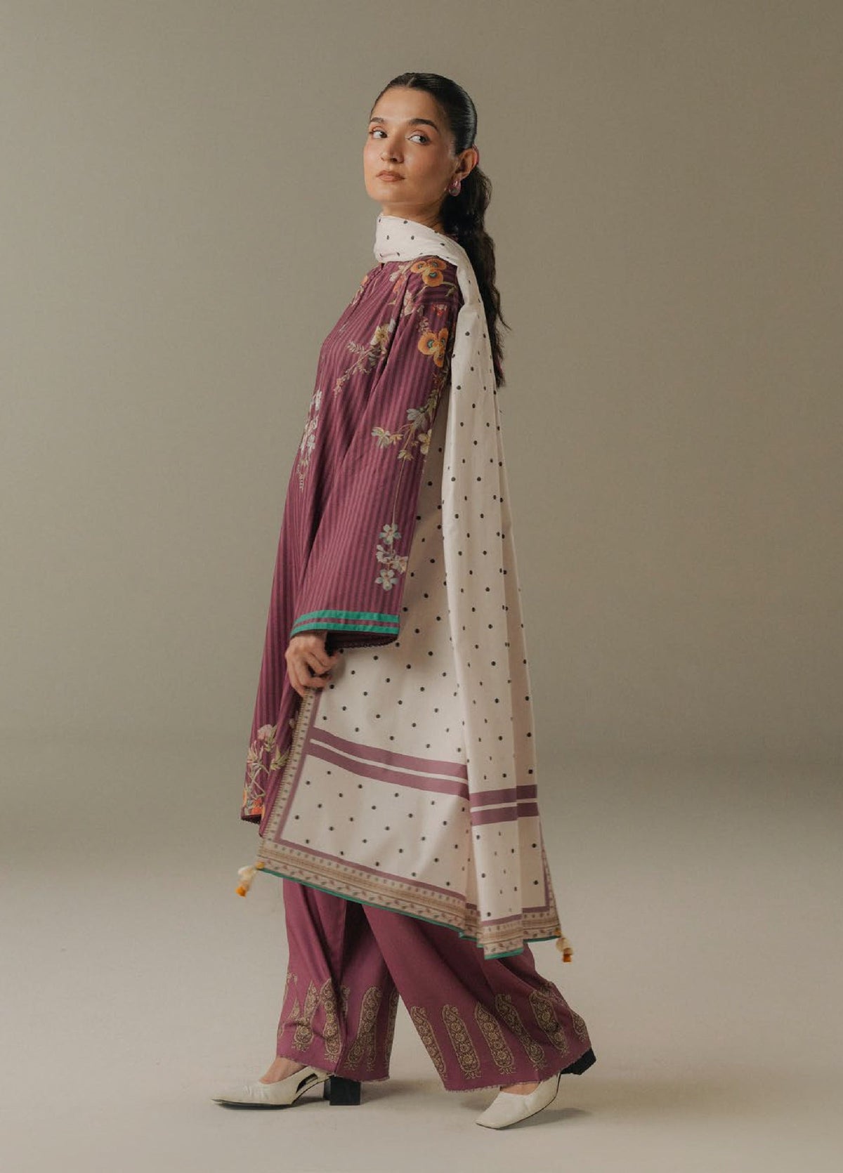 Zara Shahjahan | Coco Prints 25 | Amber Days-1A by Zara Shahjahan - Designer Dress  - Type : Ladies Clothes - Available at Libayah - 100% Original 