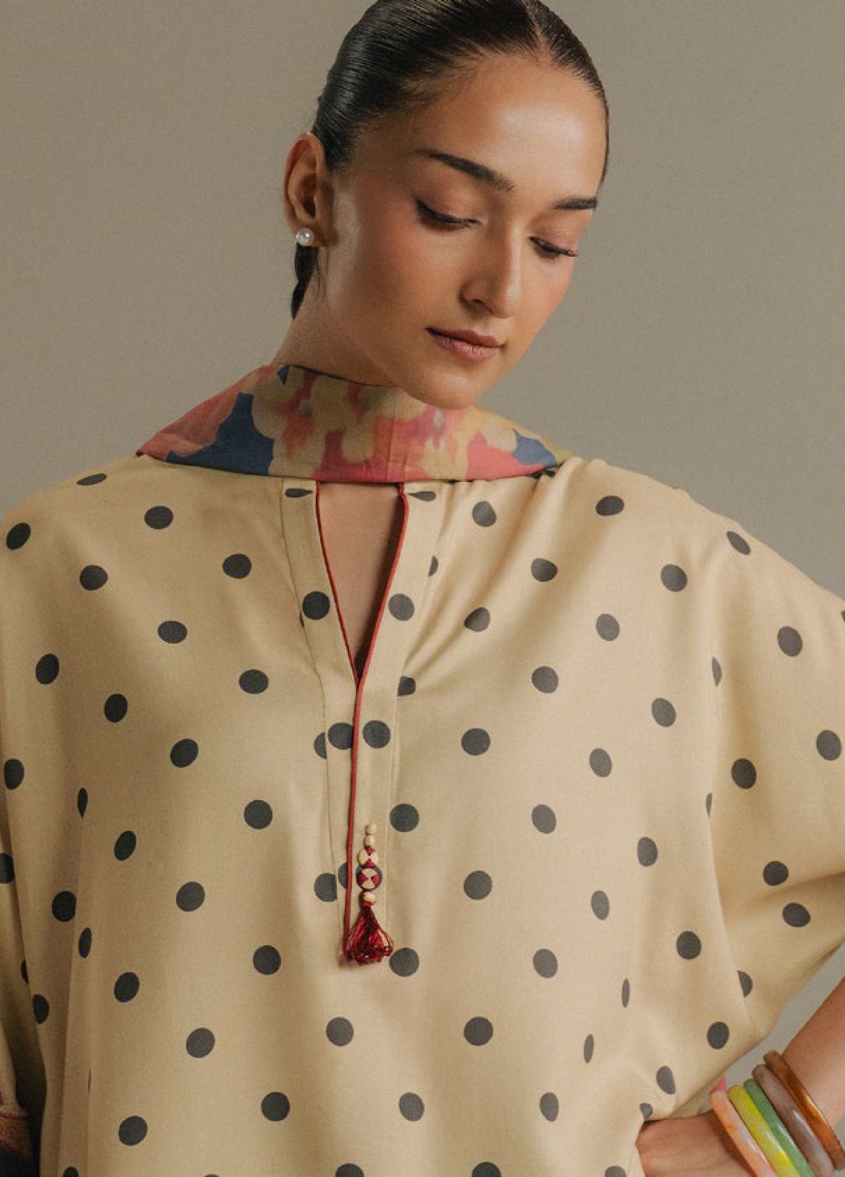 Zara Shahjahan | Coco Prints 25 | Paper Moon-3B by Zara Sahjahan - Designer Dress  - Type : Ladies Clothes - Available at Libayah - 100% Original 