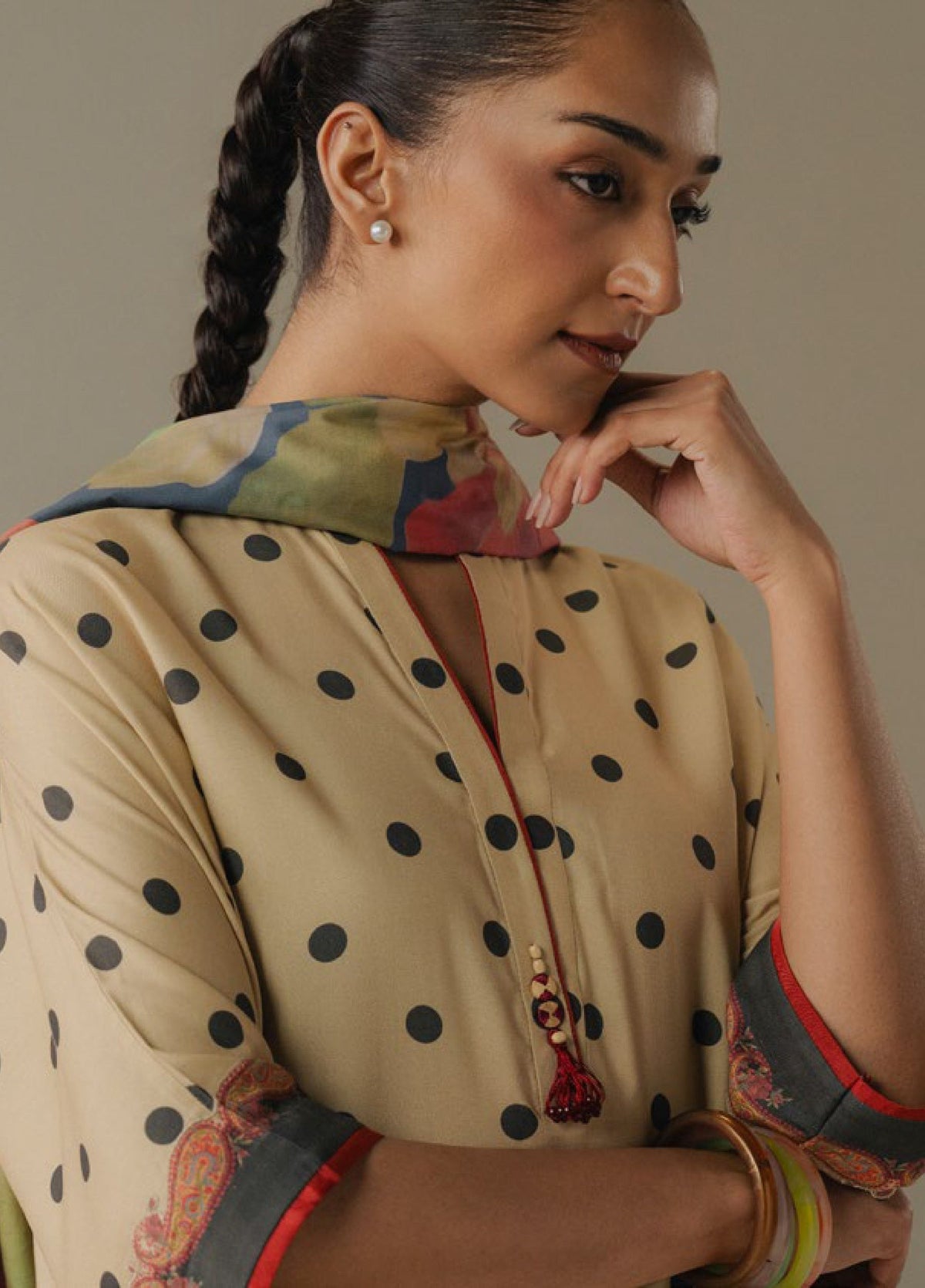 Zara Shahjahan | Coco Prints 25 | Paper Moon-3B by Zara Sahjahan - Designer Dress  - Type : Ladies Clothes - Available at Libayah - 100% Original 