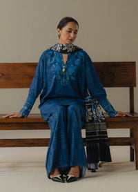 Zara Shahjahan | Coco Prints 25 |Terracotta Sky-9B by Zara Shahjahan - Designer Dress  - Type : Ladies Clothes - Available at Libayah - 100% Original 