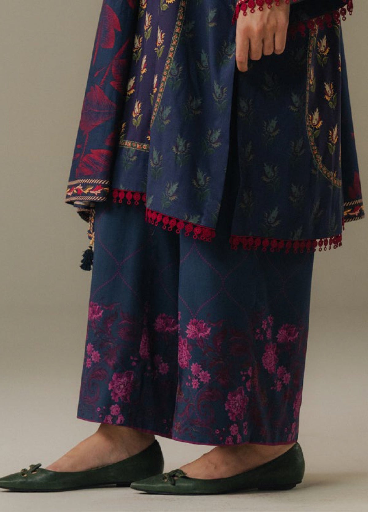 Zara Shahjahan | Coco Prints 25 | Soft Current-7B by Zara Shahjahan - Designer Dress  - Type : Ladies Clothes - Available at Libayah - 100% Original 