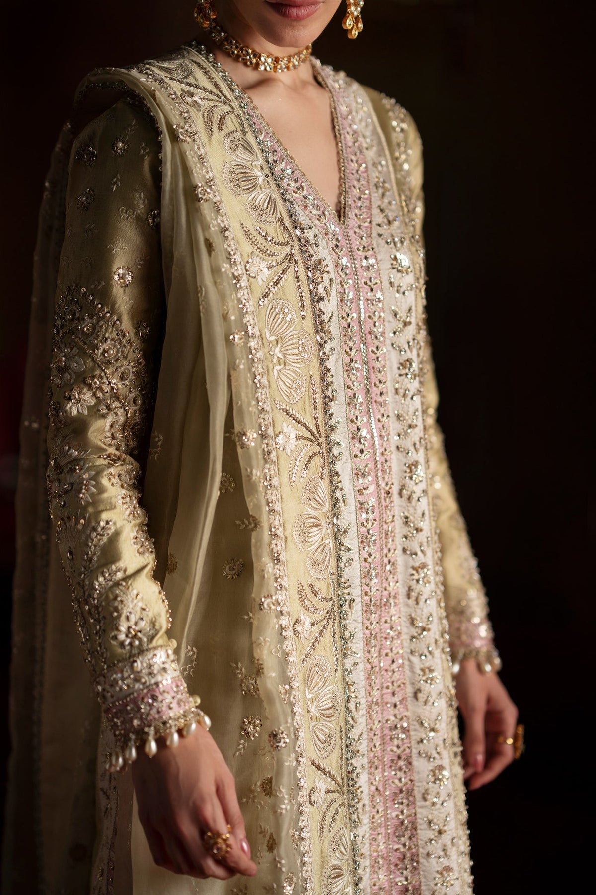 Saad Bin Shahzad | Laavni Formals | SELIN by Saad Bin Shahzad - Designer Dress  - Type : Ladies Clothes - Available at Libayah - 100% Original 