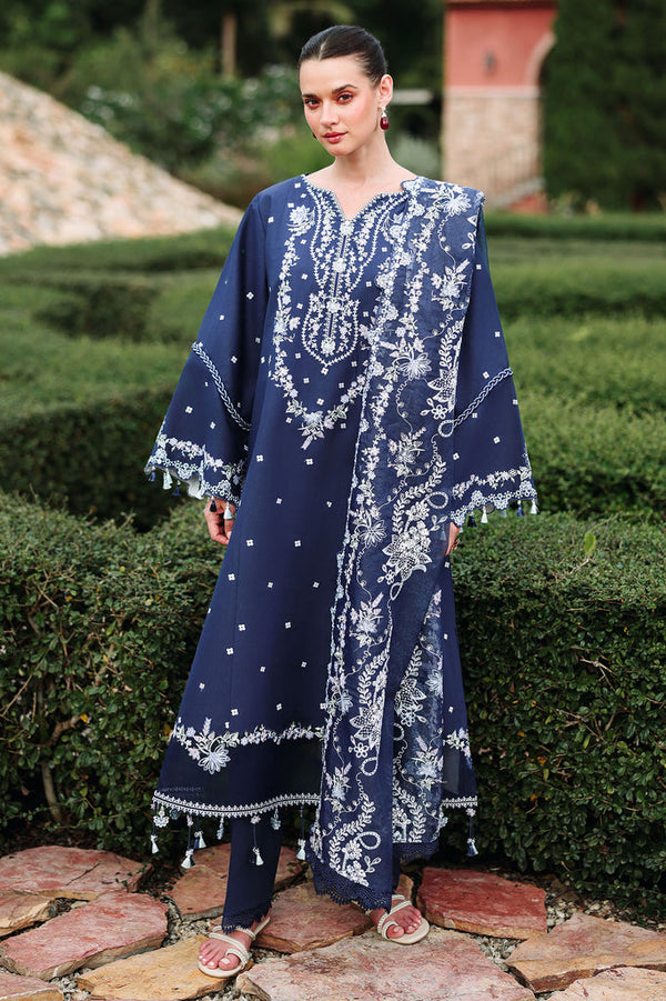 Cross Stitch | Eid Lawn Edit 26 | MIDNIGHT AURA by Cross Stitch - Designer Dress  - Type : Ladies Clothes - Available at Libayah - 100% Original 