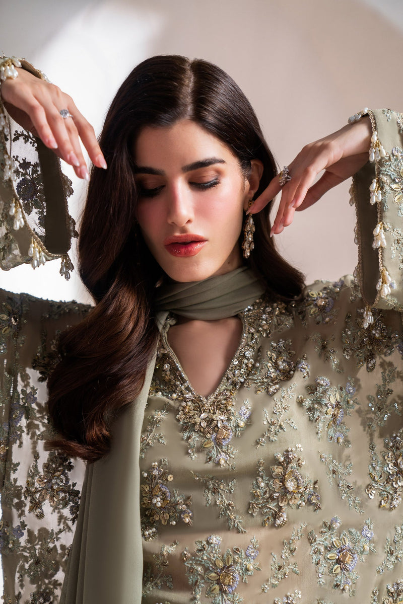 Elan | Wedding Formals | CLARTE (EP-21215) - Designer Dress - Type : Ladies Clothes - Available at Libayah - 100% Original