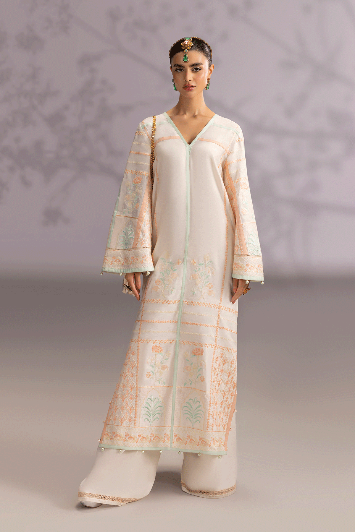 Erum Khan | Summer Whisper | Royal Grace - Designer Dress - Type : Ladies Clothes - Available at Libayah - 100% Original