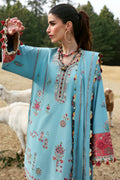 Zaha | Lawn 25 | RHEA (ZL25-14 A) by Zaha - Designer Dress - Type: Ladies Clothes - Available at Libayah - 100% Original