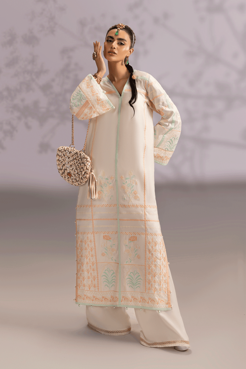 Erum Khan | Summer Whisper | Royal Grace - Designer Dress - Type : Ladies Clothes - Available at Libayah - 100% Original