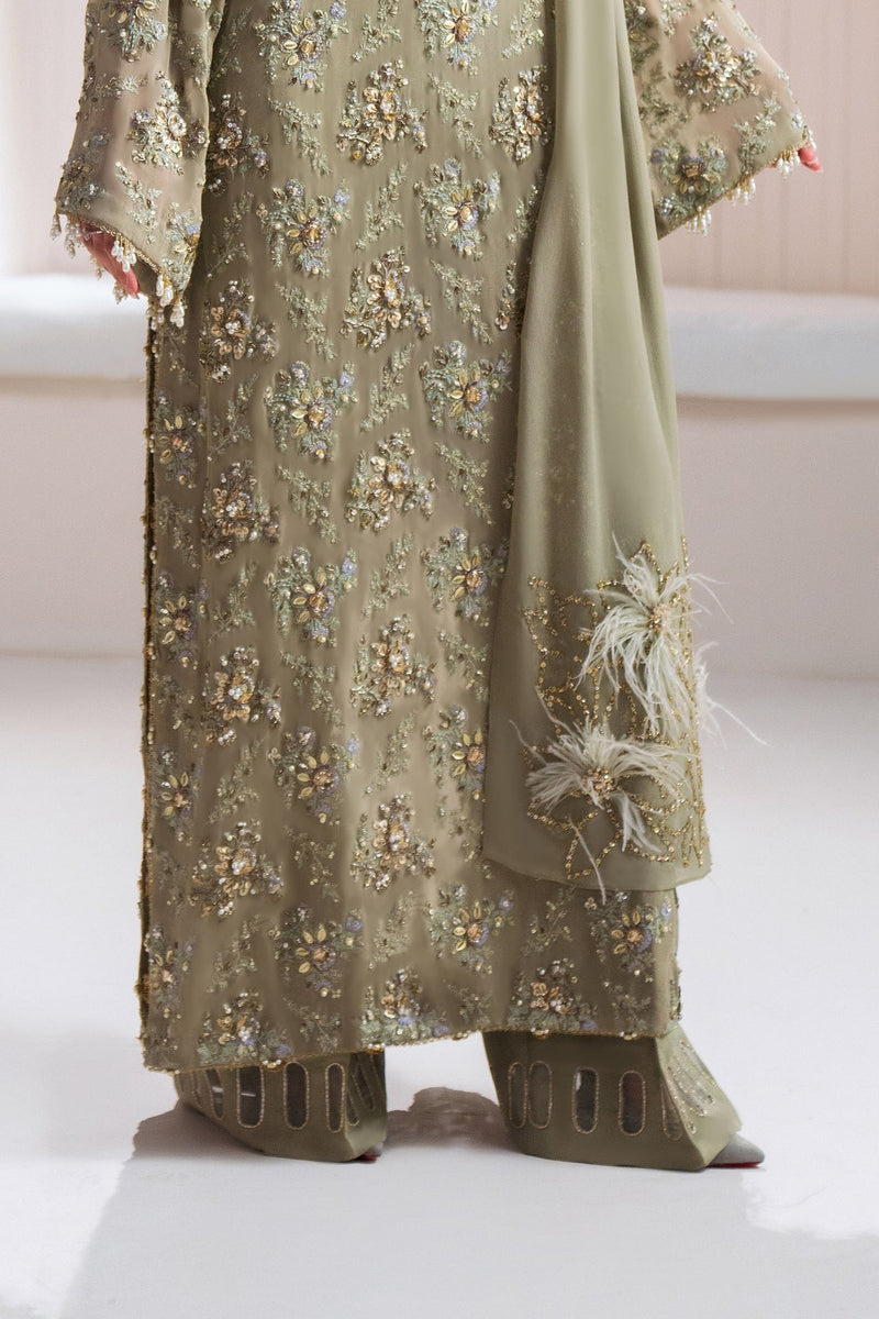 Elan | Wedding Formals | CLARTE (EP-21215) - Designer Dress - Type : Ladies Clothes - Available at Libayah - 100% Original