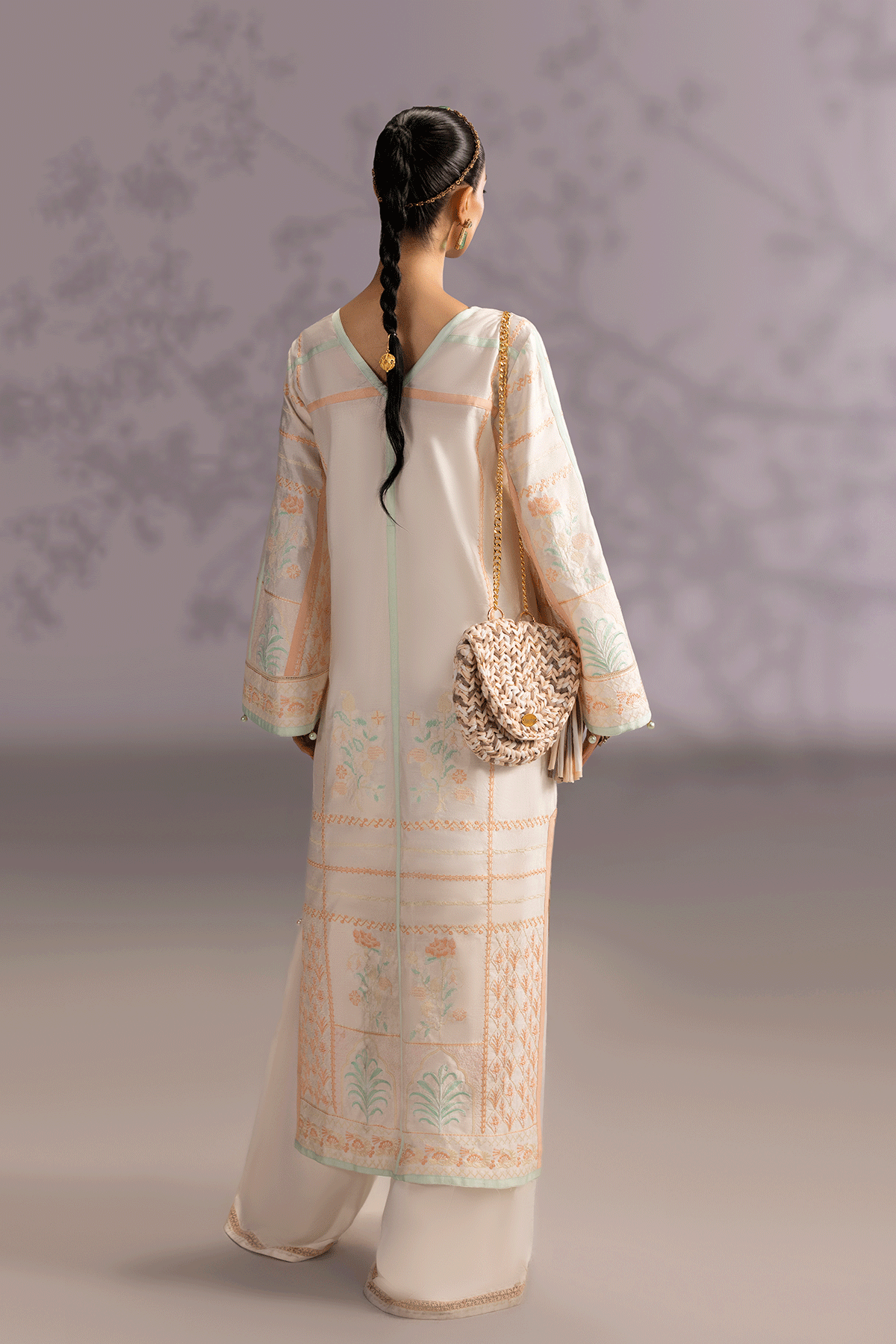 Erum Khan | Summer Whisper | Royal Grace - Designer Dress - Type : Ladies Clothes - Available at Libayah - 100% Original