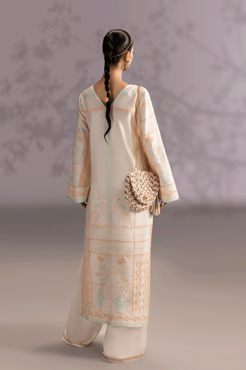Erum Khan | Summer Whisper | Royal Grace - Designer Dress - Type : Ladies Clothes - Available at Libayah - 100% Original