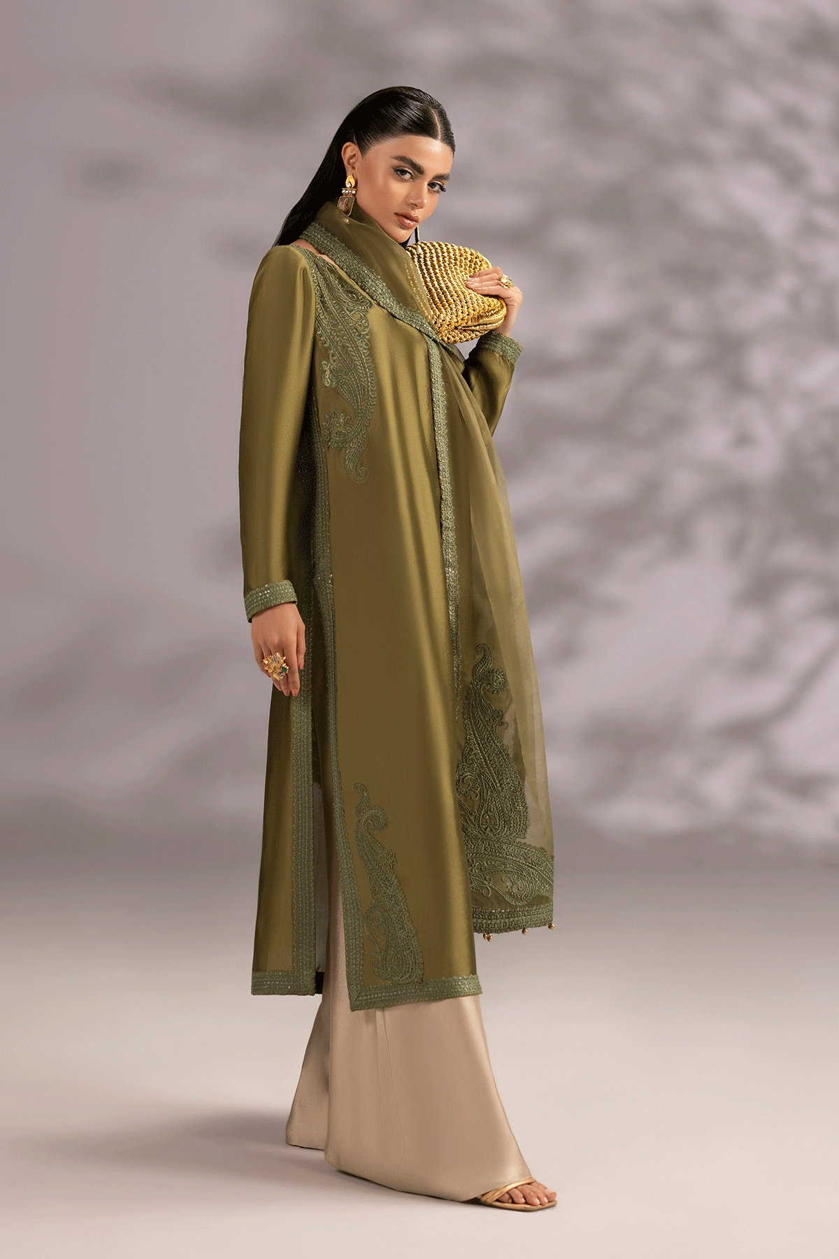 Erum Khan | Summer Whisper | Icon Lady - Designer Dress - Type : Ladies Clothes - Available at Libayah - 100% Original