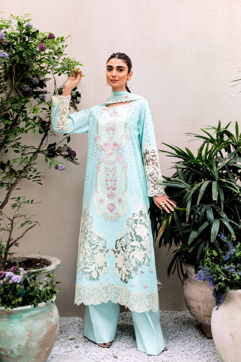 Manara | Mgrolia Garden 25 | AZURE by Manara - Designer Dress - Type: Ladies Clothes - Available at Libayah - 100% Original