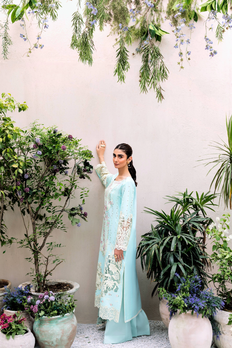 Manara | Mgrolia Garden 25 | AZURE by Manara - Designer Dress - Type: Ladies Clothes - Available at Libayah - 100% Original