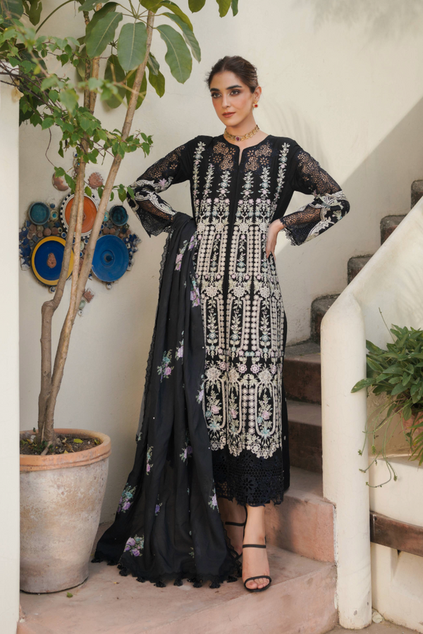 Manara | Luxury Lawn 24 | PEARL by Manara - Designer Dress - Type: Ladies Clothes - Available at Libayah - 100% Original