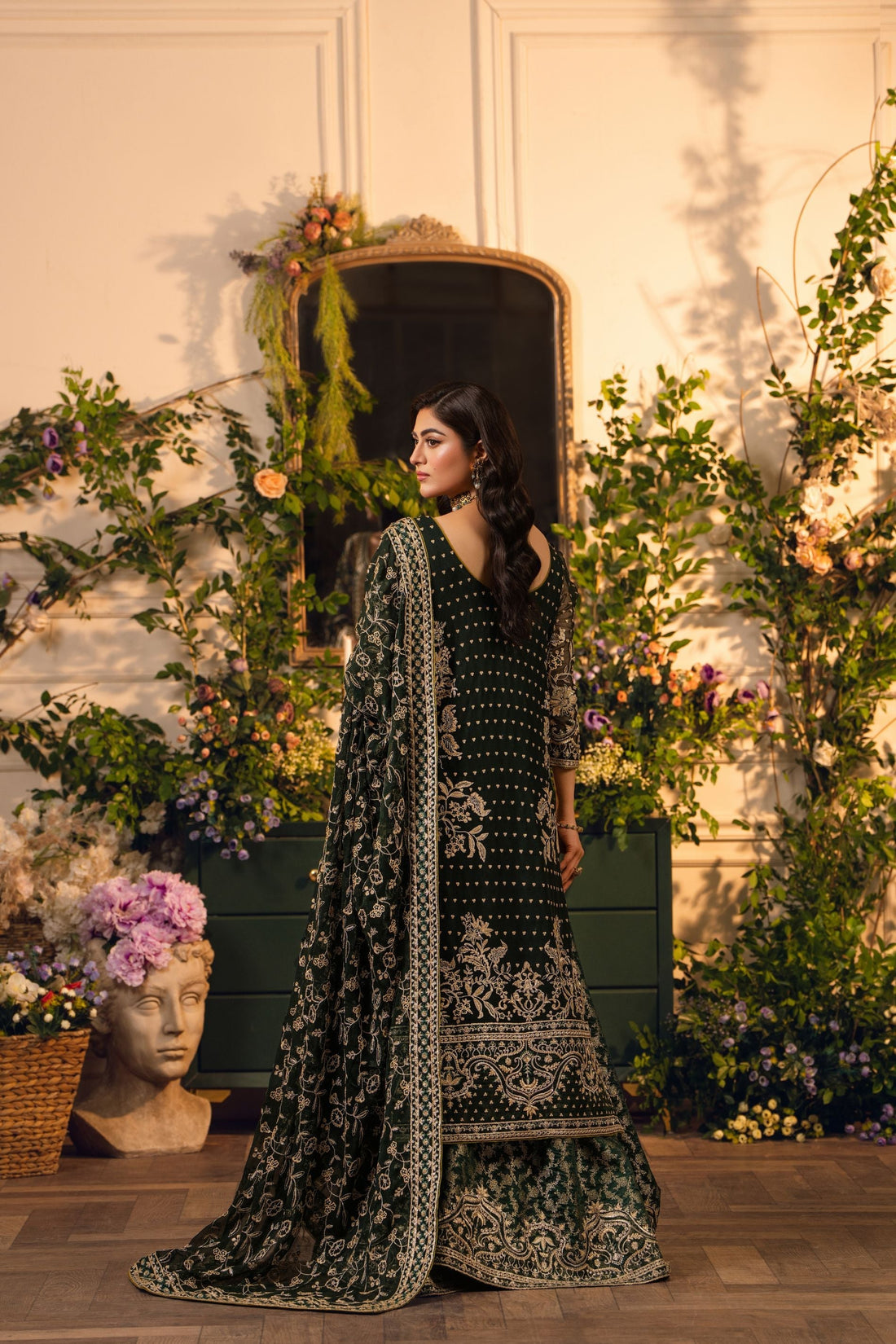 Hemstitch | Festive Edition 24 | Heer by Hemstitch - Designer Dress - Type: Ladies Clothes - Available at Libayah - 100% Original