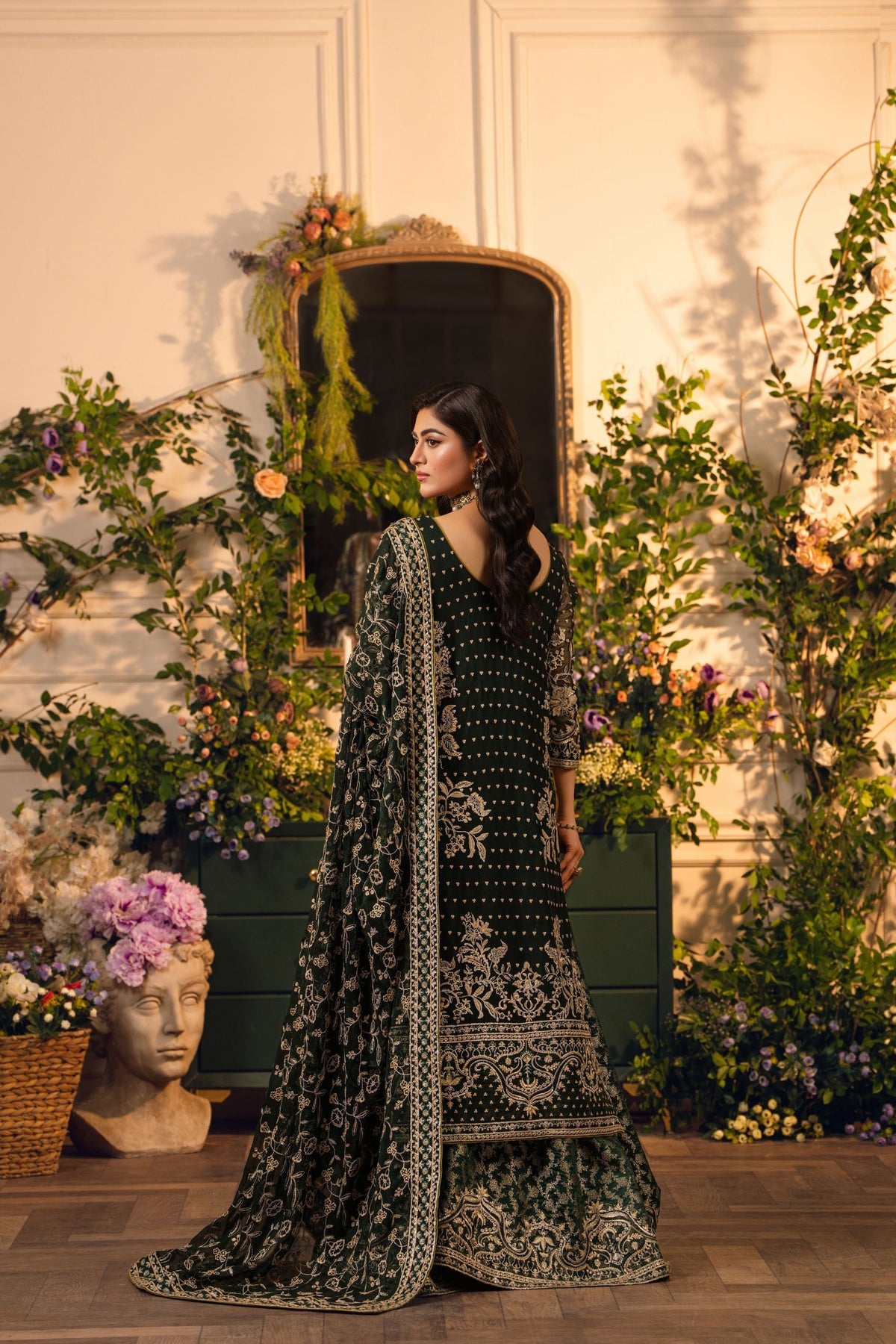 Hemstitch | Festive Edition 24 | Heer by Hemstitch - Designer Dress - Type: Ladies Clothes - Available at Libayah - 100% Original
