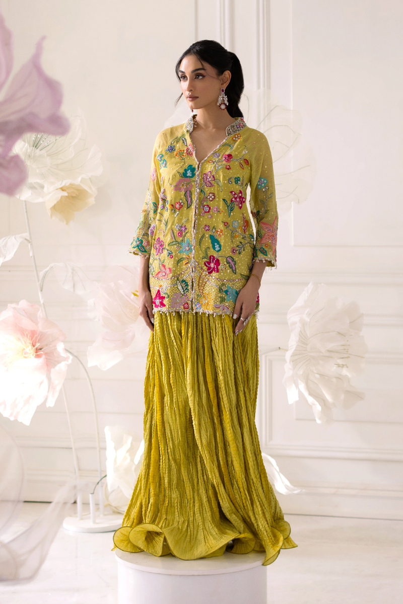 Mina Hassan | Festive Dholki 25 | Fari by Mina Hassan - Designer Dress - Type : Ladies Clothes - Available at Libayah - 100% Original 