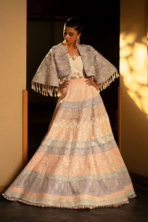 AJR Couture | Cutwork Edit 24 | ZIRAH by AJR Couture - Designer Dress - Type: Ladies Clothes - Available at Libayah - 100% Original