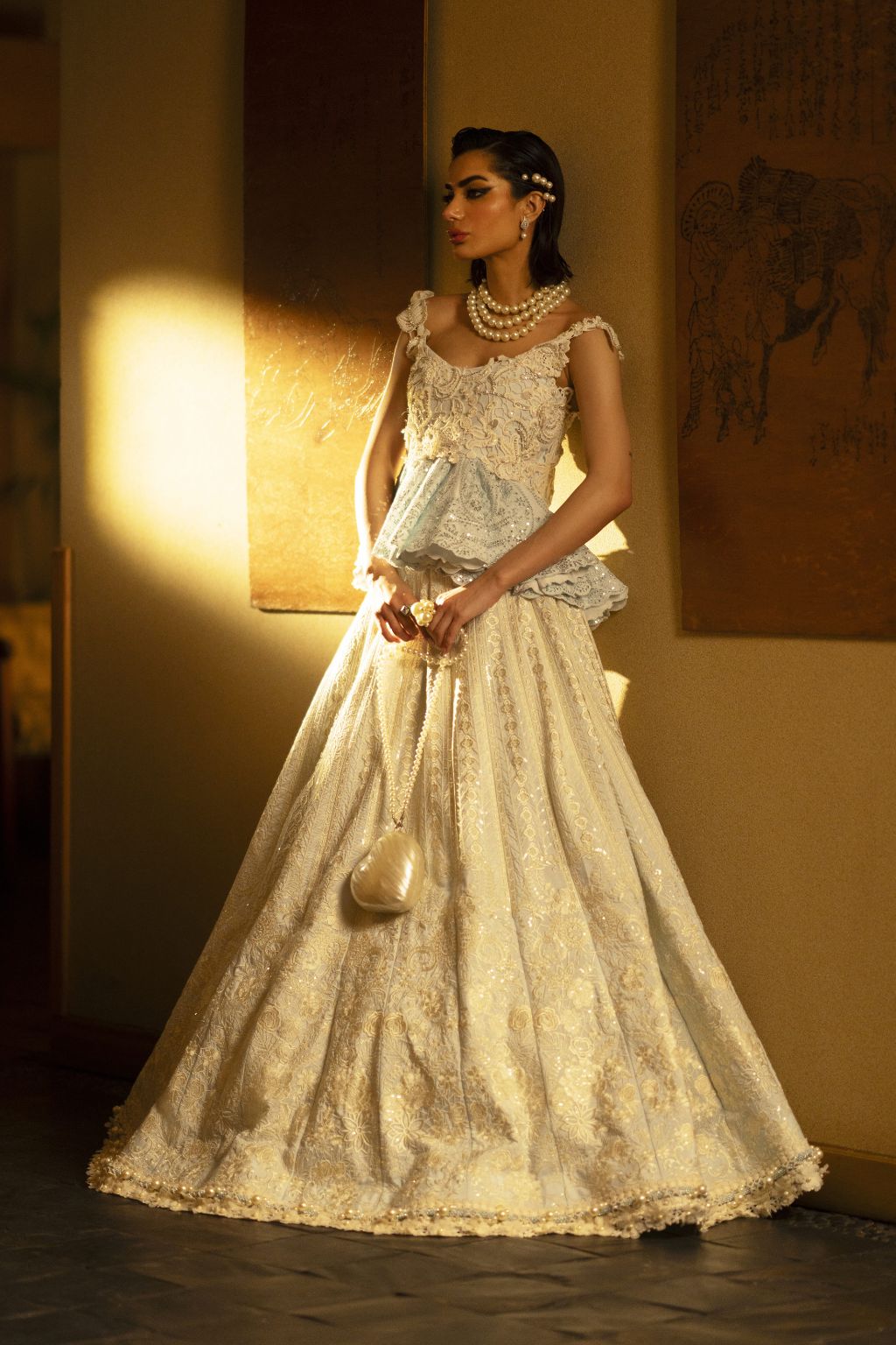 AJR Couture | Cutwork Edit 24 | RUBA by AJR Couture - Designer Dress - Type: Ladies Clothes - Available at Libayah - 100% Original