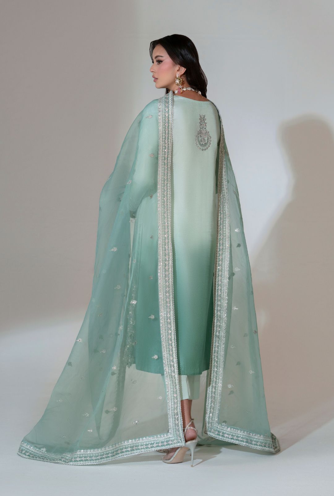 AJR Couture | Luxe Pret 25 | Harmony by AJR Couture - Designer Dress  - Type : Ladies Clothes - Available at Libayah - 100% Original 