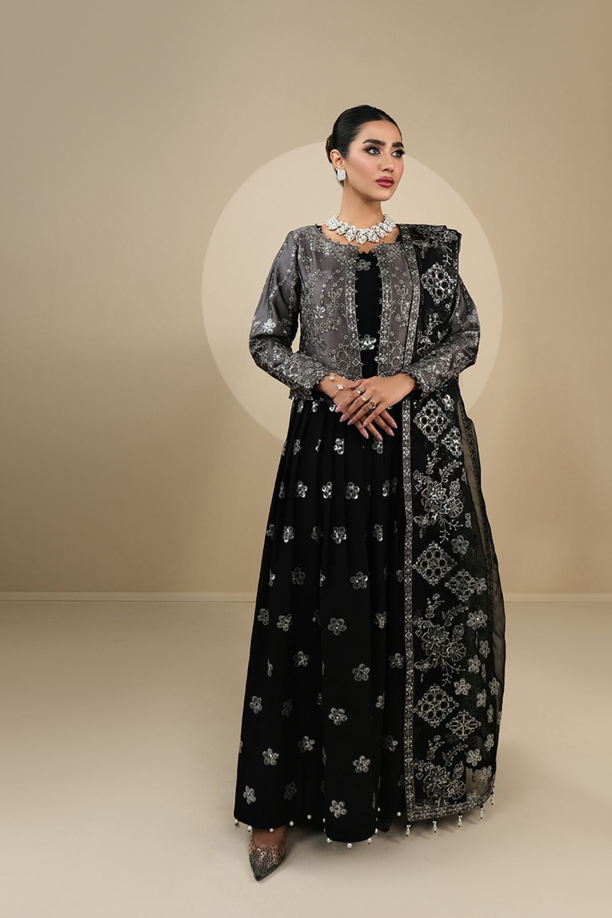 Alizeh | Formals Collection | AF-UF-9025-NAAZ by Alizeh - Designer Dress - Type: Ladies Clothes - Available at Libayah - 100% Original
