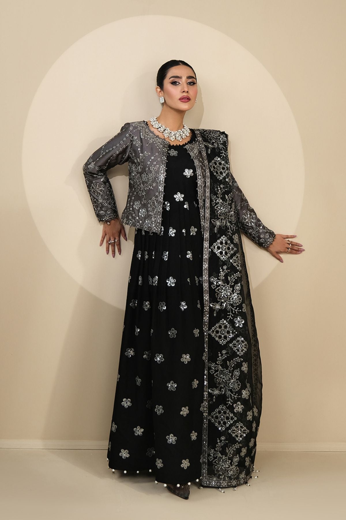 Alizeh | Formals Collection | AF-UF-9025-NAAZ by Alizeh - Designer Dress - Type: Ladies Clothes - Available at Libayah - 100% Original